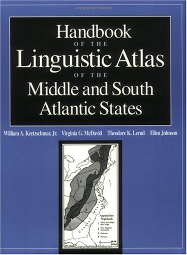 Stock image for Handbook of the Linguistic Atlas of the Middle and South Atlantic States for sale by Better World Books