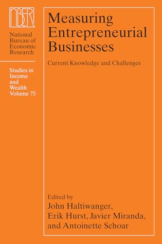 Imagen de archivo de Measuring Entrepreneurial Businesses : Current Knowledge and Challenges a la venta por Better World Books