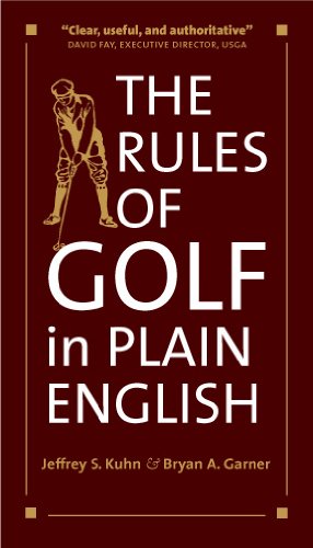 Imagen de archivo de The Rules of Golf in Plain English a la venta por Wonder Book