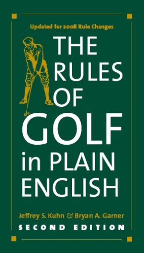 Beispielbild fr The Rules of Golf in Plain English, Second Edition zum Verkauf von Better World Books