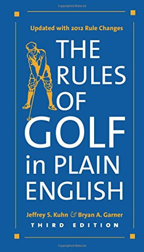 Imagen de archivo de The Rules of Golf in Plain English, Third Edition a la venta por ThriftBooks-Dallas