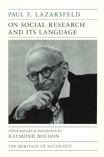 Imagen de archivo de On Social Research and Its Language a la venta por Better World Books