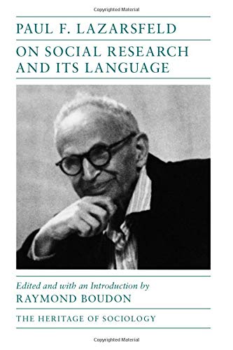 Imagen de archivo de On Social Research and Its Language a la venta por Blackwell's