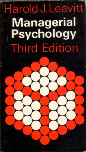 Imagen de archivo de Readings in Managerial Psychology a la venta por Dunaway Books