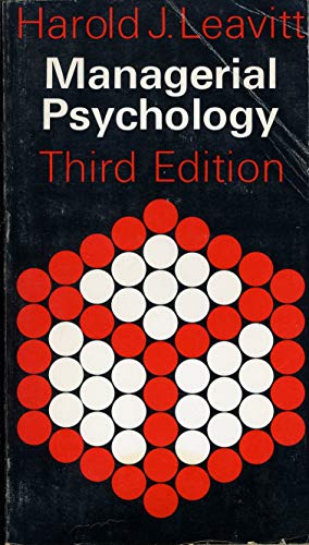 Beispielbild fr Managerial Psychology: An Introduction to Individuals, Pairs, and Groups in Organizations zum Verkauf von Wonder Book