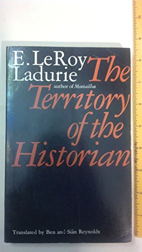 Imagen de archivo de The Territory of the Historian a la venta por Wonder Book