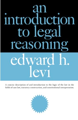 Beispielbild fr An Introduction to Legal Reasoning zum Verkauf von BooksRun