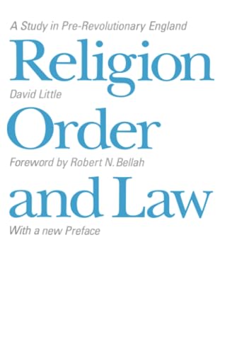 9780226485461: Religion, Order, and Law: A Study in Pre-Revolutionary England