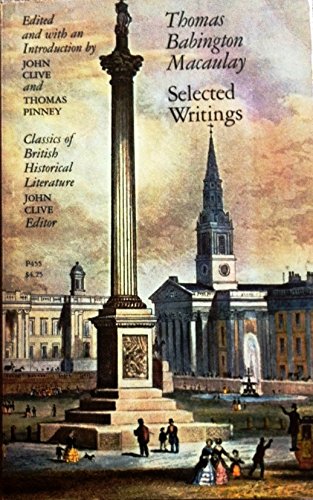 Beispielbild fr Selected Writings (Classics of British Historical Literature) zum Verkauf von Eric James