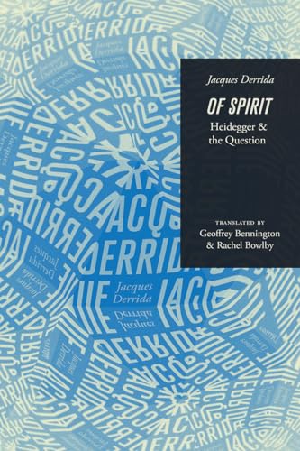 Beispielbild für Of Spirit : Heidegger and the Question zum Verkauf von Better World Books