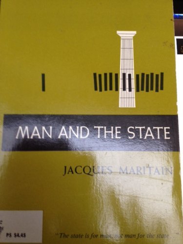 Imagen de archivo de Man and the State a la venta por Better World Books