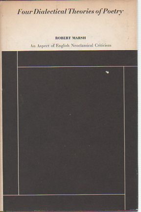 Imagen de archivo de Four Dialectical Theories of Poetry a la venta por Better World Books