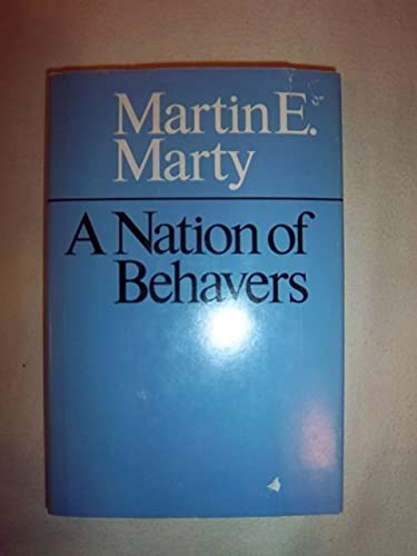 Beispielbild fr A Nation of Behavers zum Verkauf von Wonder Book