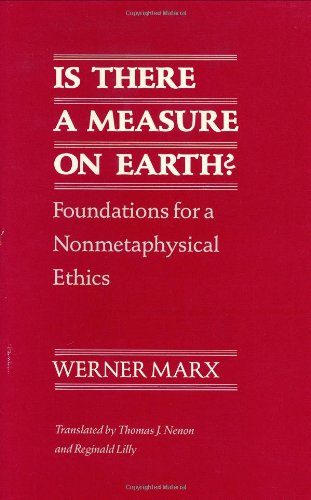 Stock image for Is There a Measure on Earth?: Foundations for a Nonmetaphysical Ethics for sale by Zubal-Books, Since 1961