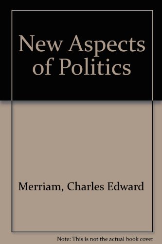 Imagen de archivo de New Aspects of Politics a la venta por Better World Books