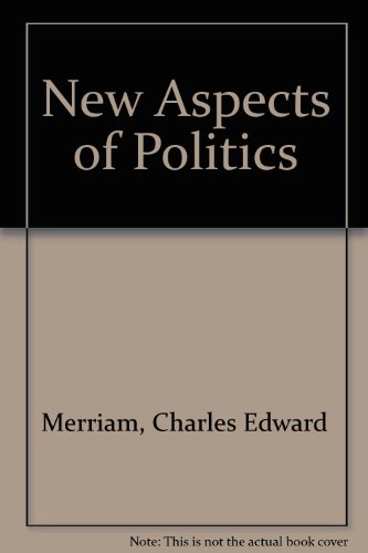 Stock image for New Aspects of Politics for sale by Better World Books