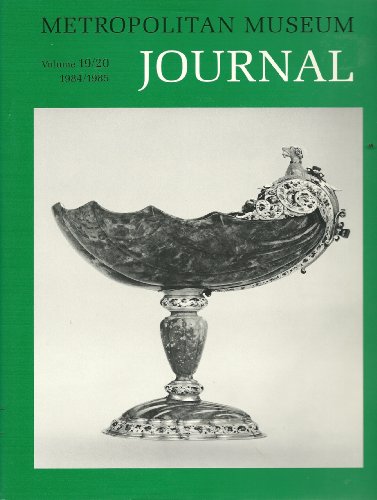 Stock image for Metropolitan Museum Journal, Volume 19/20 for sale by David's Books