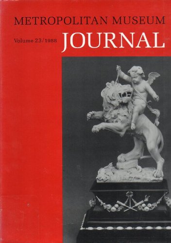 Stock image for Metropolitan Museum Journal, Volume 23 (METROPOLITAN MUSEUM OF ART (NEW YORK, N Y)//METROPOLITAN MUSEUM JOURNAL) for sale by dsmbooks