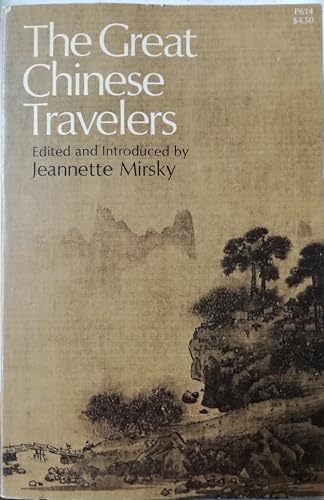 Imagen de archivo de Great Chinese Travellers a la venta por J. Mercurio Books, Maps, & Prints IOBA