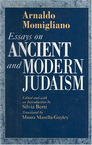Beispielbild fr Essays on Ancient and Modern Judaism zum Verkauf von Windows Booksellers
