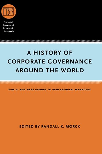 Beispielbild fr A History of Corporate Governance Around the World zum Verkauf von Blackwell's