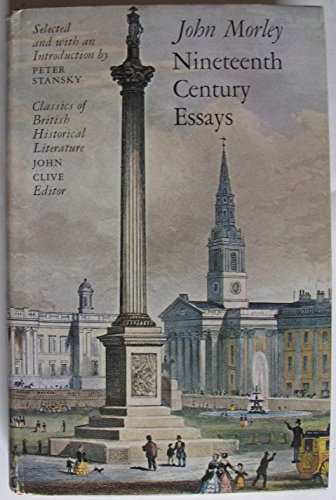 Imagen de archivo de Nineteenth-Century Essays (Classics of British Historical Literature) a la venta por Dunaway Books