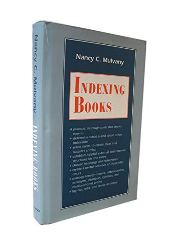 Beispielbild fr Indexing Books (Chicago Guides to Writing, Editing, and Publishing) zum Verkauf von SecondSale