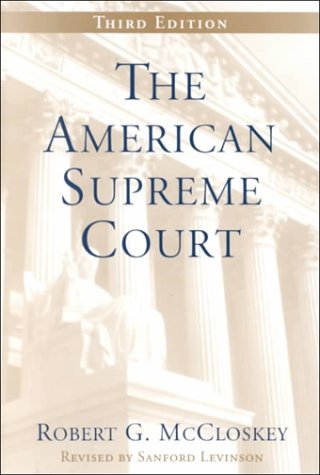 Imagen de archivo de The American Supreme Court (The Chicago History of American Civilization) a la venta por Wonder Book