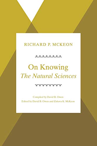 9780226560274: On Knowing--The Natural Sciences (Historical Studies of Urban America (Paperback))