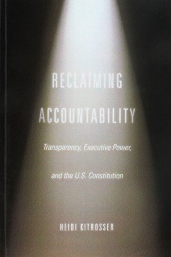 Stock image for Reclaiming Accountability for sale by Blackwell's