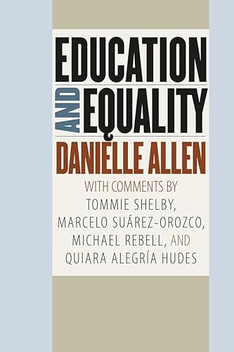 Stock image for Education and Equality for sale by Better World Books
