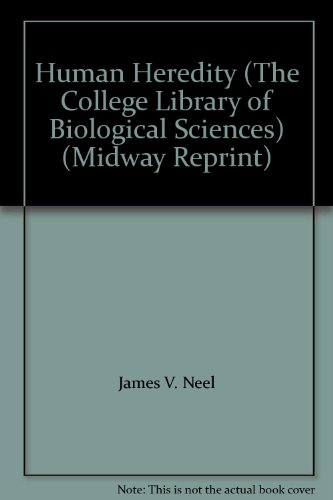 Stock image for Human Heredity (The College Library of Biological Sciences) (Midway Reprint) for sale by Midtown Scholar Bookstore