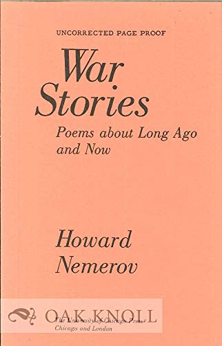 9780226572437: War Stories: Poems about Long Ago and Now