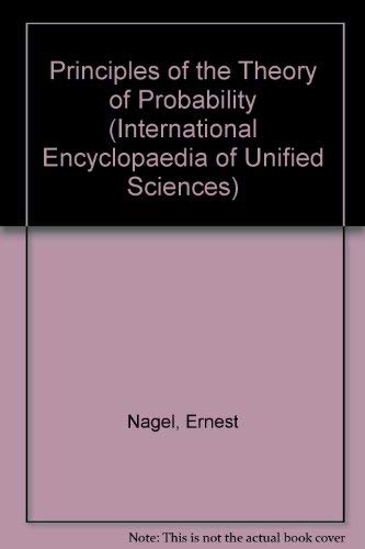 9780226575810: Principles of the Theory of Probability (International Encyclopaedia of Unified Sciences)