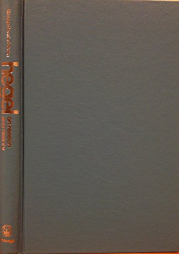 

Hegel On Reason and History: a Contemporary Interpretation [signed]