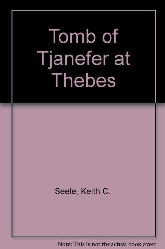 The Tomb of Tjanefer at Thebes.