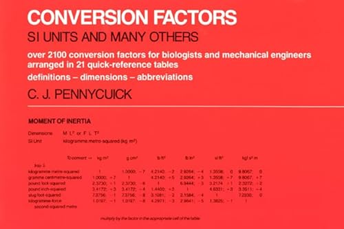 Imagen de archivo de Conversion Factors : S. I. Units and Many Others a la venta por Better World Books