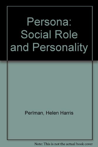 Stock image for Persona : Social Role and Personality for sale by Better World Books
