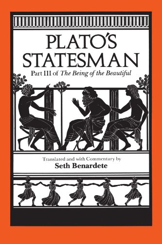 Imagen de archivo de Plato's Statesman (The Being of the Beautiful, Part 3) a la venta por Patrico Books