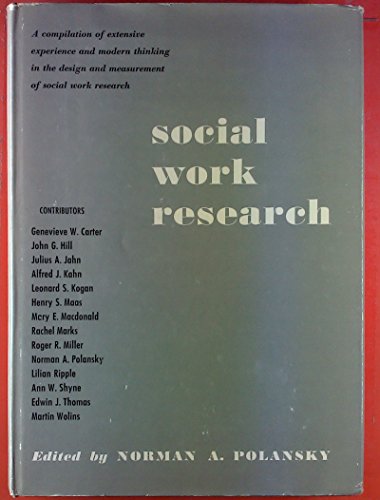 Beispielbild fr Social Work Research zum Verkauf von Better World Books