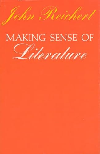 9780226707693: Making Sense of Literature