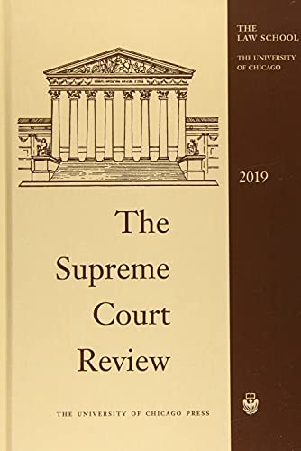 Beispielbild fr The Supreme Court Review, 2019 zum Verkauf von Buchpark