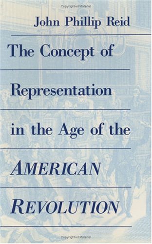 Beispielbild fr The Concept of Representation in the Age of the American Revolution zum Verkauf von Better World Books