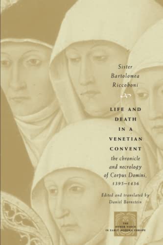 Beispielbild fr Life and Death in a Venetian Convent zum Verkauf von Blackwell's
