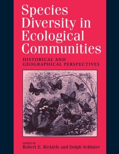 Beispielbild fr Species Diversity in Ecological Communities zum Verkauf von SecondSale
