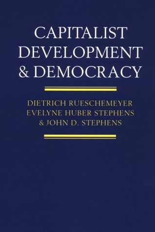 Beispielbild fr Capitalist Development and Democracy zum Verkauf von ThriftBooks-Dallas