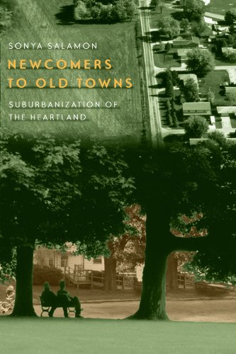 Stock image for Newcomers to Old Towns : Suburbanization of the Heartland for sale by Better World Books