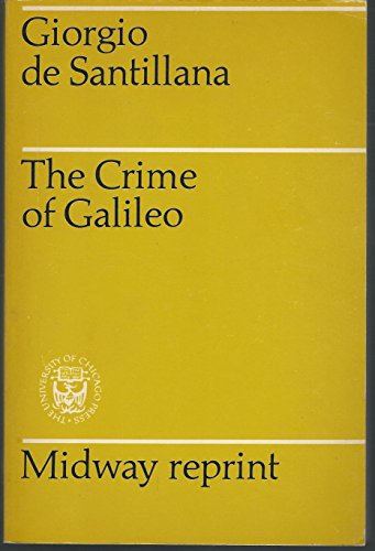 Beispielbild fr Crime of Galileo zum Verkauf von Wonder Book