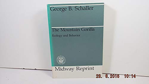 Stock image for The Mountain Gorilla : Ecology and Behavior for sale by Better World Books