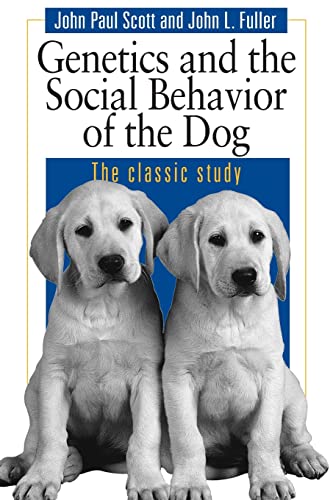 Stock image for Genetics and the Social Behaviour of the Dog for sale by SecondSale